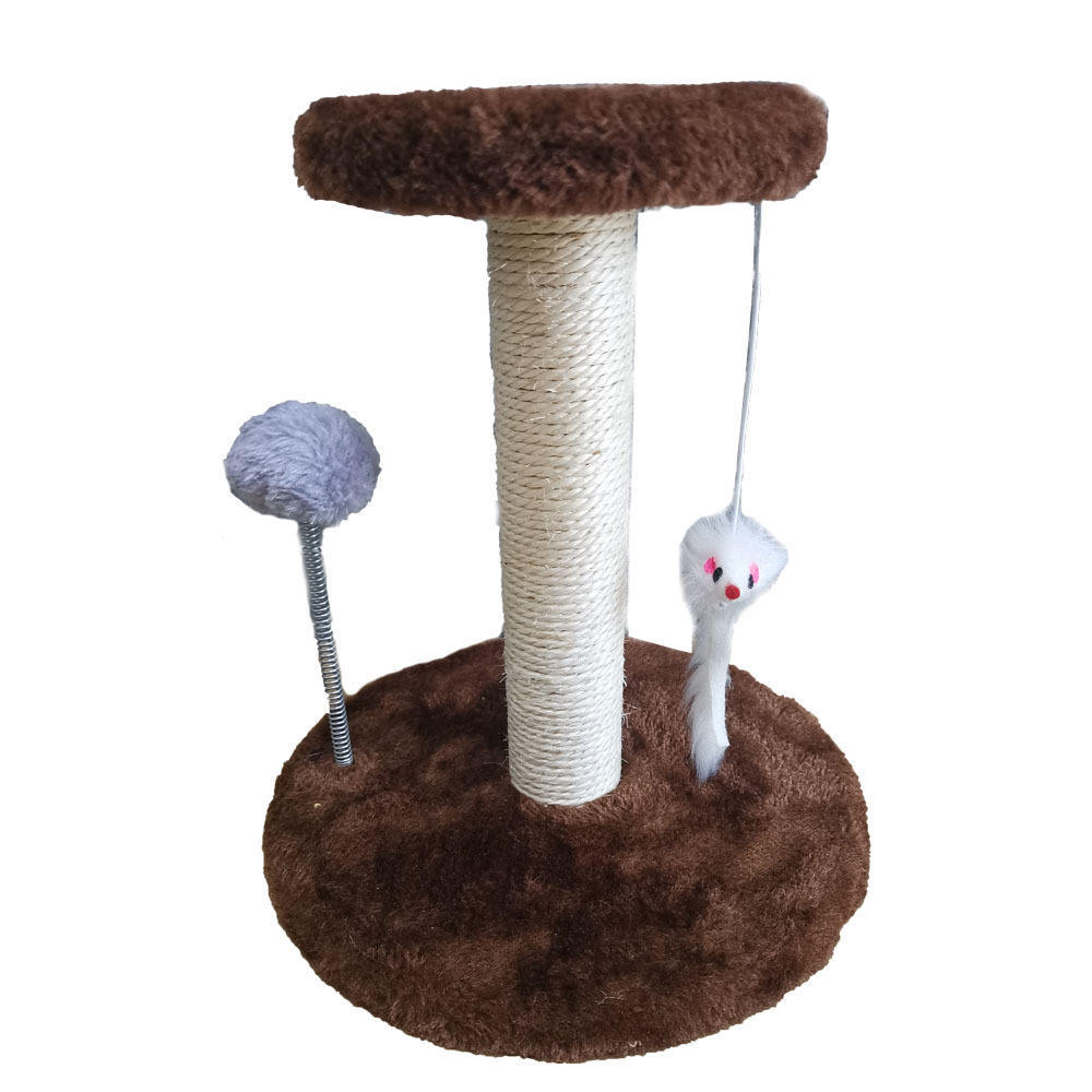 Cat Climbing Frame Cat Scratch Pad Cat Claw Frame Vertical No Crumb Sisal Cat Climbing Frame Teasing Cat Supplies Toys