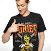 Baseball Furies Gang Softstyle Black TShirt from The Warriors Movie Worn out 70s Graphic Tee Unisex Cotton Shirt with Original Gift Artwork