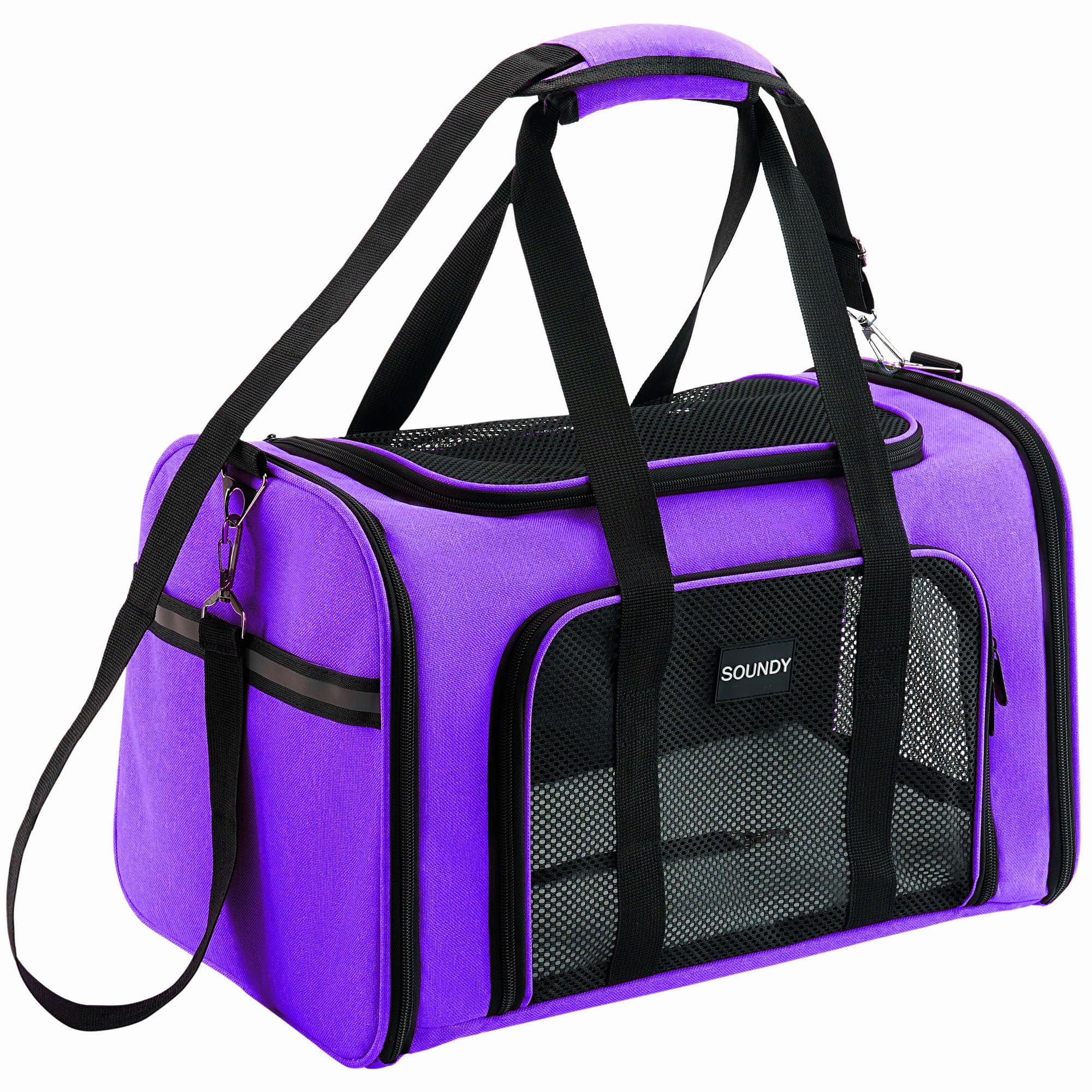 Soft-Sided Mesh Pet Travel Carrier for Dog Cat