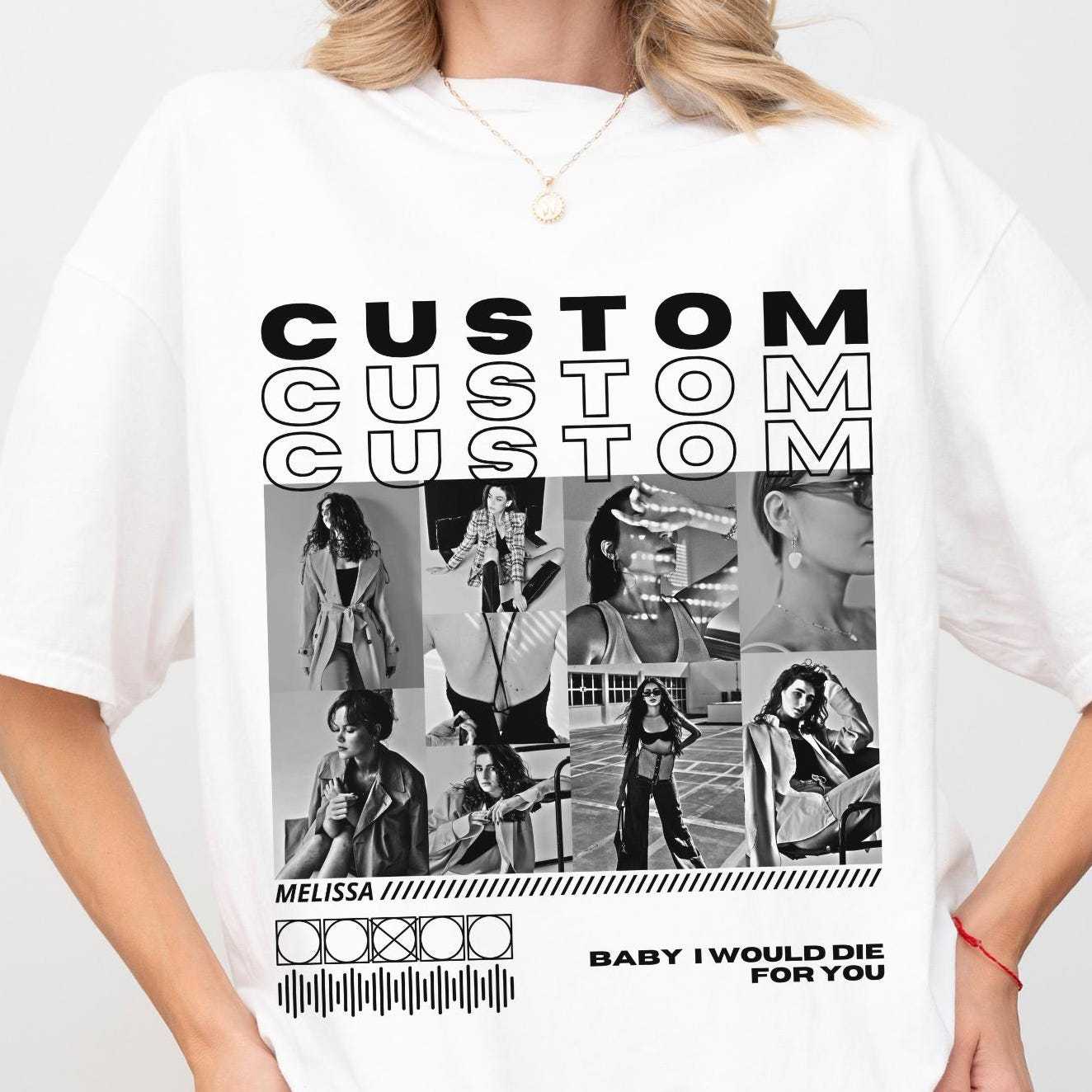 Personalized Only You Shirt with Photo for Couple