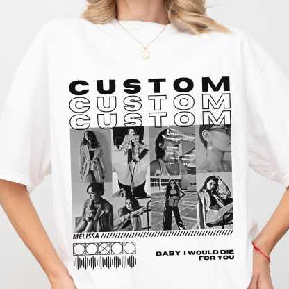 Personalized Only You Shirt with Photo for Couple