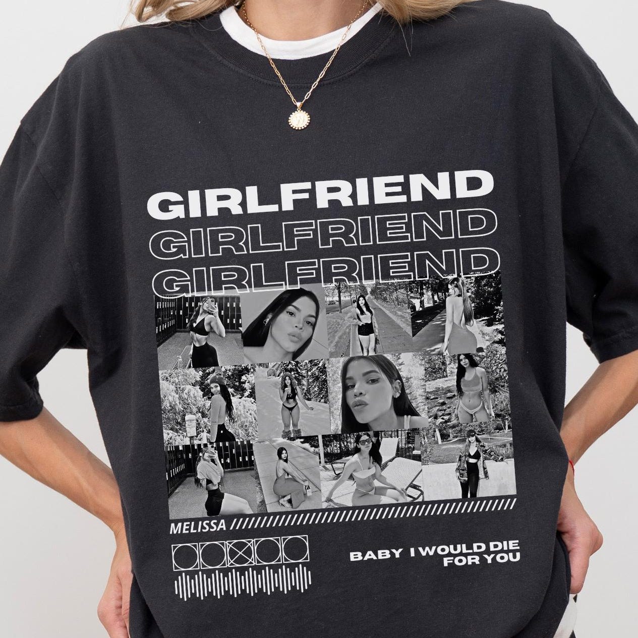 Personalized Only You Shirt with Photo for Couple