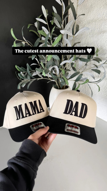 Personalized Embroidered Mama Baseball Hat