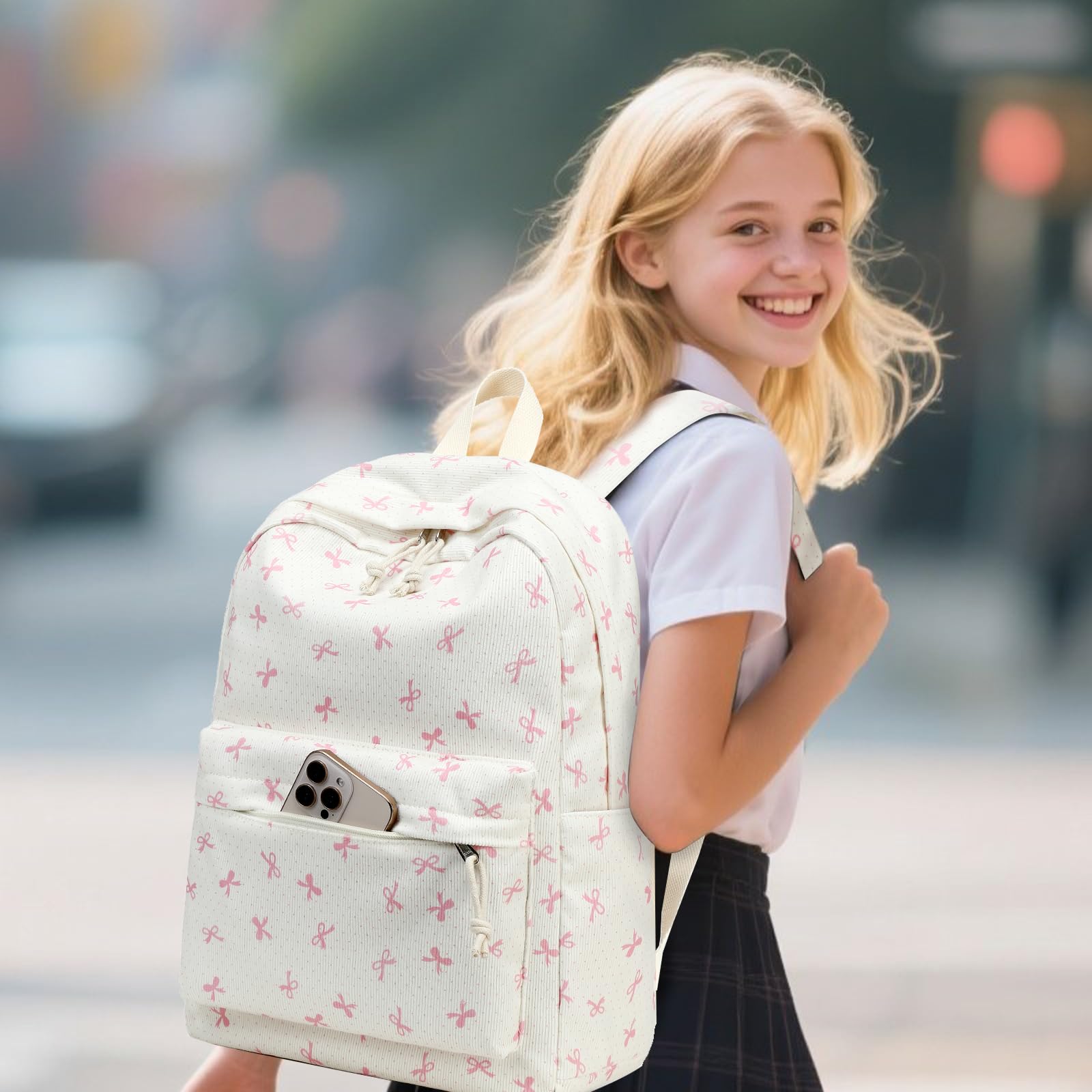 Cute and Practical Backpack for Teenage Girls for School and Travel