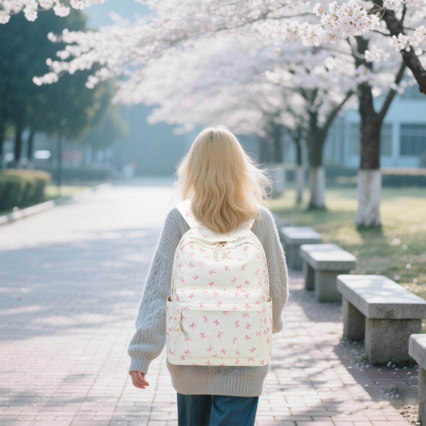 Cute and Practical Backpack for Teenage Girls for School and Travel