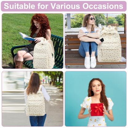 Trendy School Backpack for Girls with Comfortable Straps