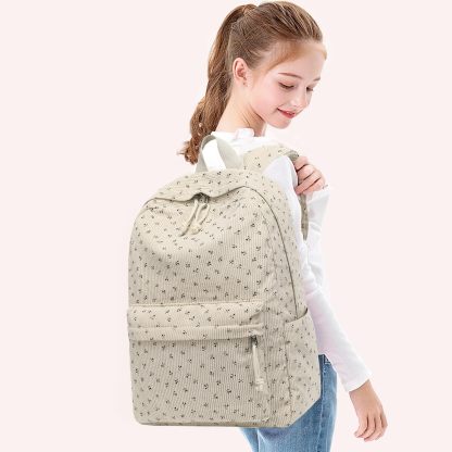 Stylish School Backpack for Teen Girls with Large Capacity