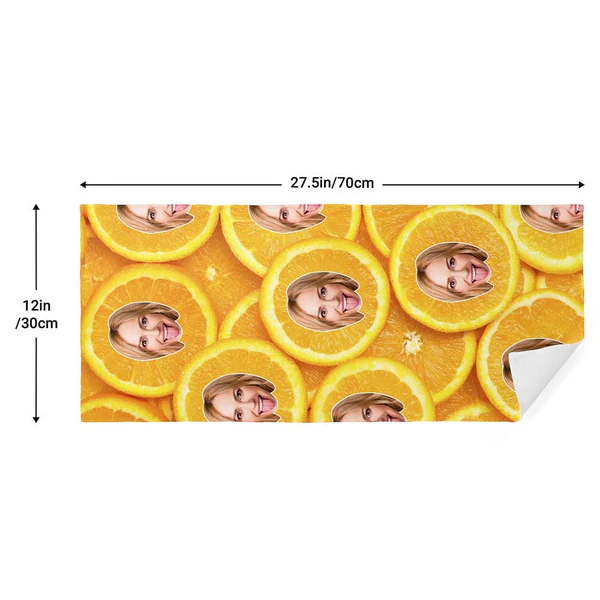 Personalized Photo Towel Funny Gifts for Him