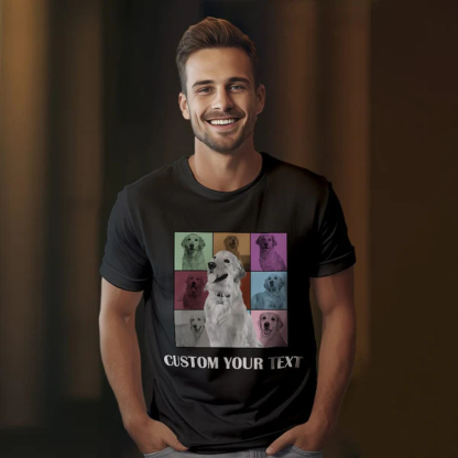 Personalized Dog Photo Shirt for Pet Lover