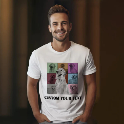 Personalized Dog Photo Shirt for Pet Lover