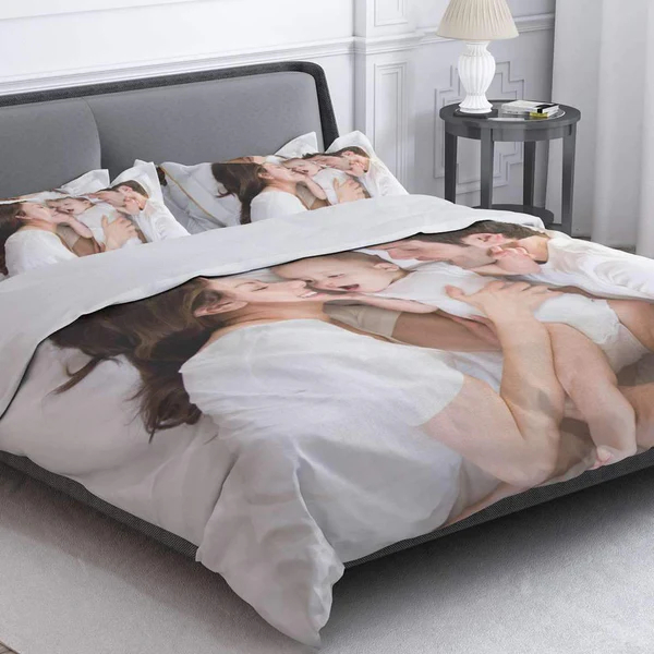 Personalized Photo Duvet Cover Printed Bedding Set