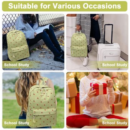 Stylish School Backpack for Teen Girls with Large Capacity