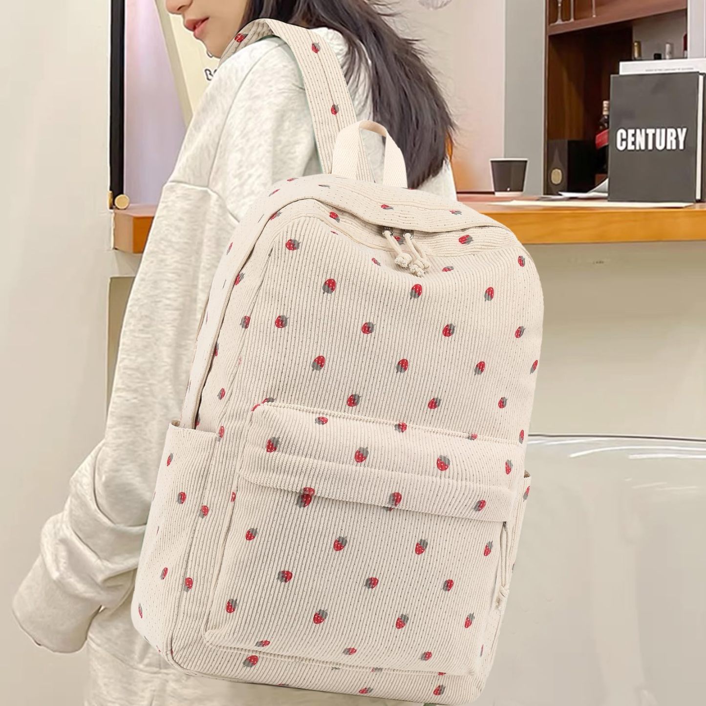 Stylish School Backpack for Teen Girls with Large Capacity