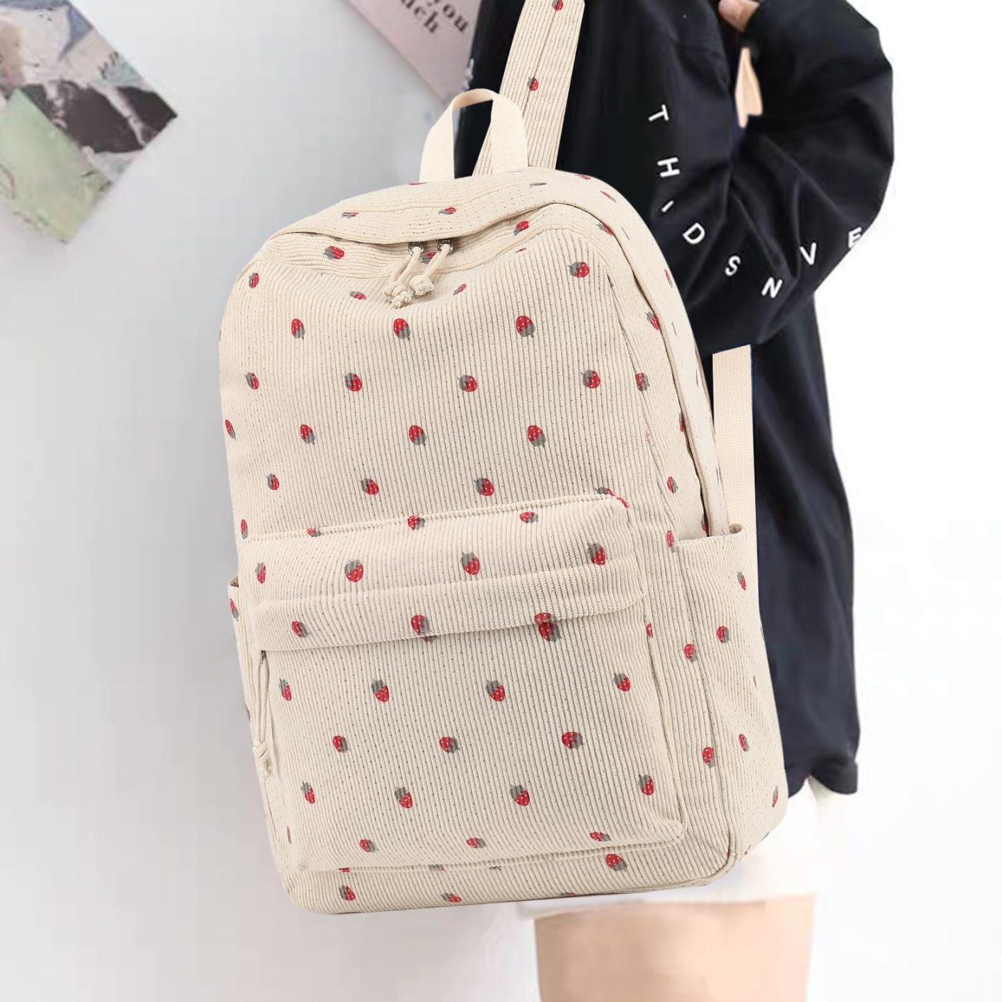 Stylish School Backpack for Teen Girls with Large Capacity