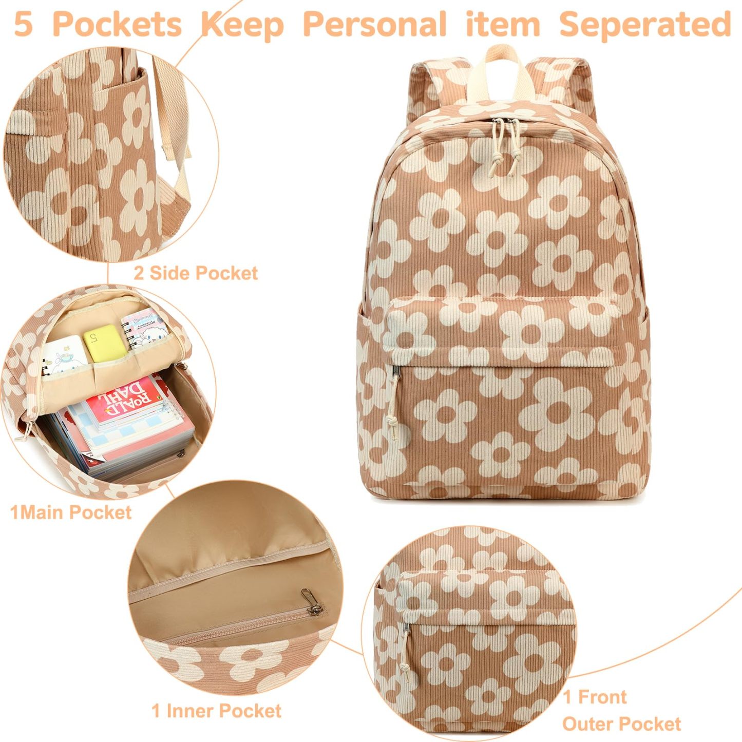 Back to School Backpack for Trendy Teen Girls