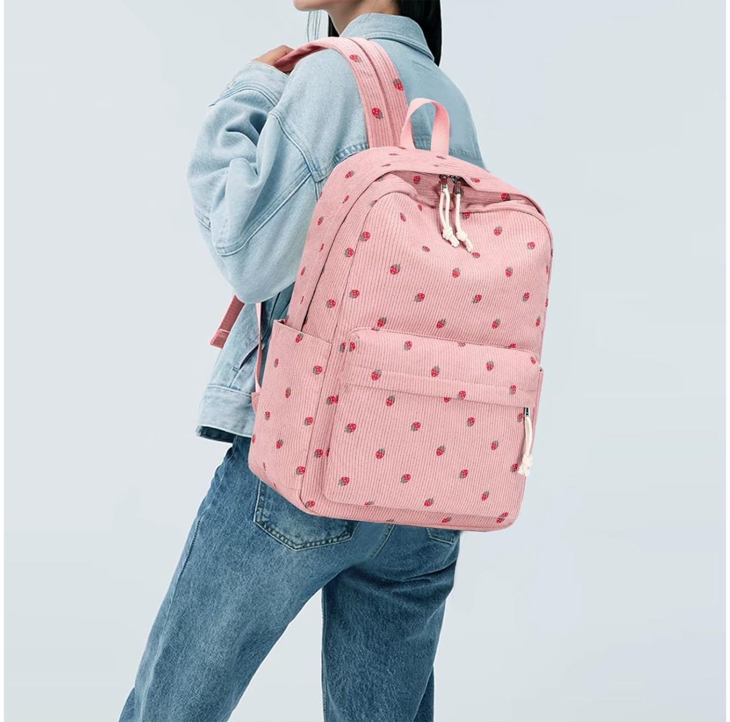 Stylish School Backpack for Teen Girls with Large Capacity