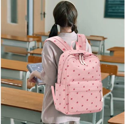 Stylish School Backpack for Teen Girls with Large Capacity