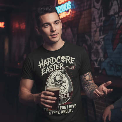 The "Bad Egg" Bomb T-Shirt HARDCORE EASTER Sweatshirt Hoodie