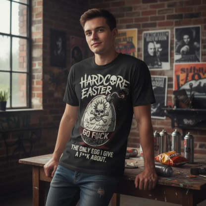 The "Bad Egg" Bomb T-Shirt HARDCORE EASTER Sweatshirt Hoodie