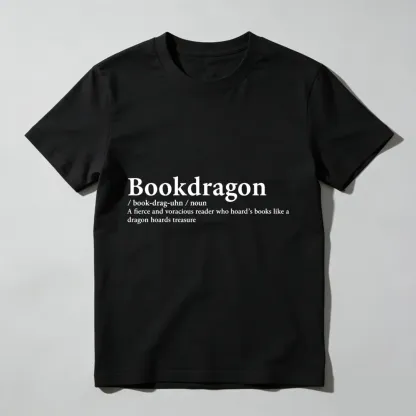 Bookdragon Definition Print Design Unisex Classic T-shirt