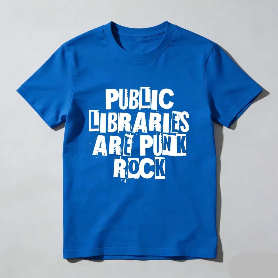 Public Libraries Are Punk Rock Unisex Classic T-shirt