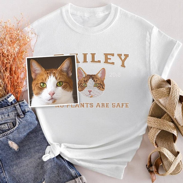 Personalized Embroidered Pet Sweatshirt with Pets Name