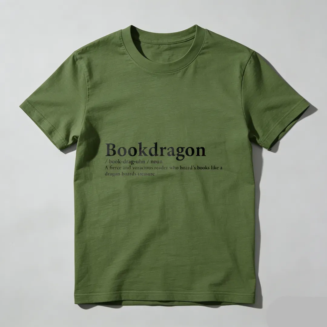 Bookdragon Definition Print Design Unisex Classic T-shirt