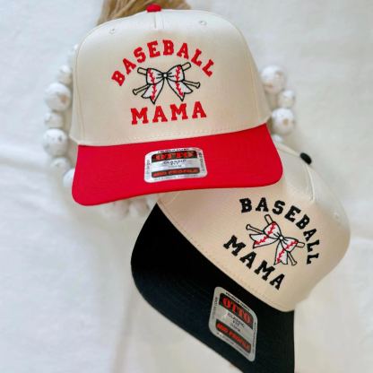 Personalized  Embroidered Mama Baseball Hat