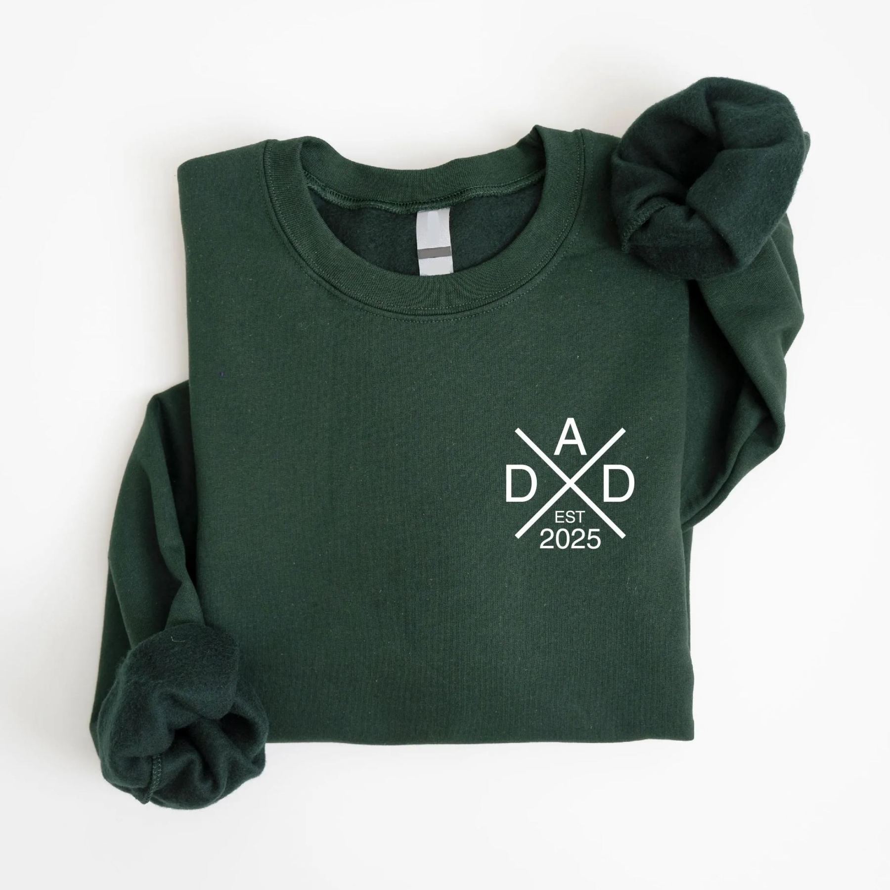 Personalized Dad Embroidered Sweatshirt Father Day Gift