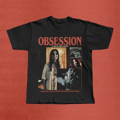 Obsession Movie Shirt Vintage Gothic Horror Tee 2026 Thriller Film Lover Gift