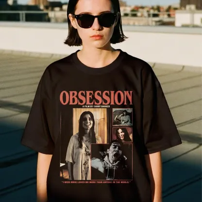 Obsession Movie Shirt Vintage Gothic Horror Tee 2026 Thriller Film Lover Gift