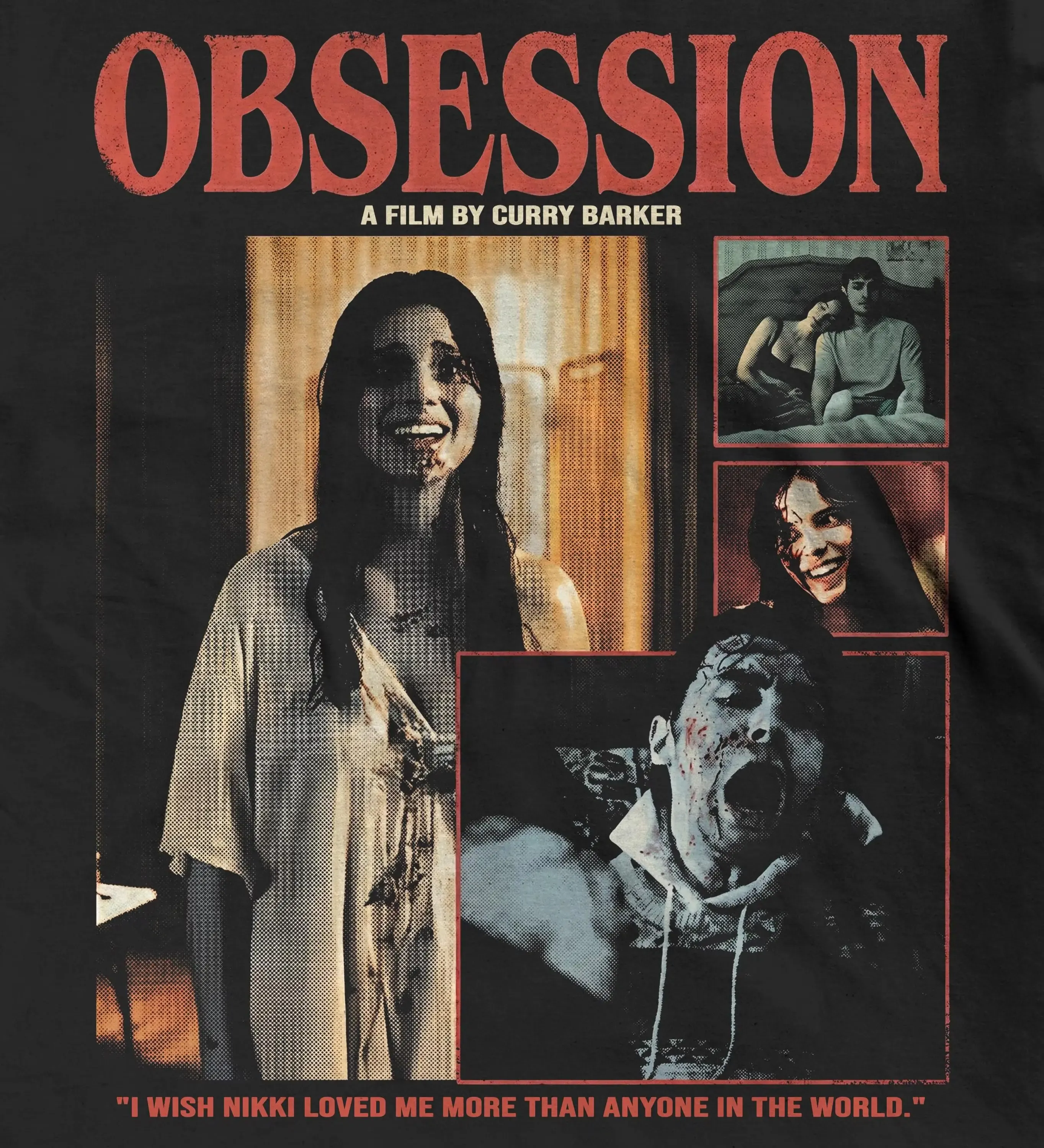Obsession Movie Shirt Vintage Gothic Horror Tee 2026 Thriller Film Lover Gift