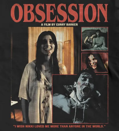 Obsession Movie Shirt Vintage Gothic Horror Tee 2026 Thriller Film Lover Gift