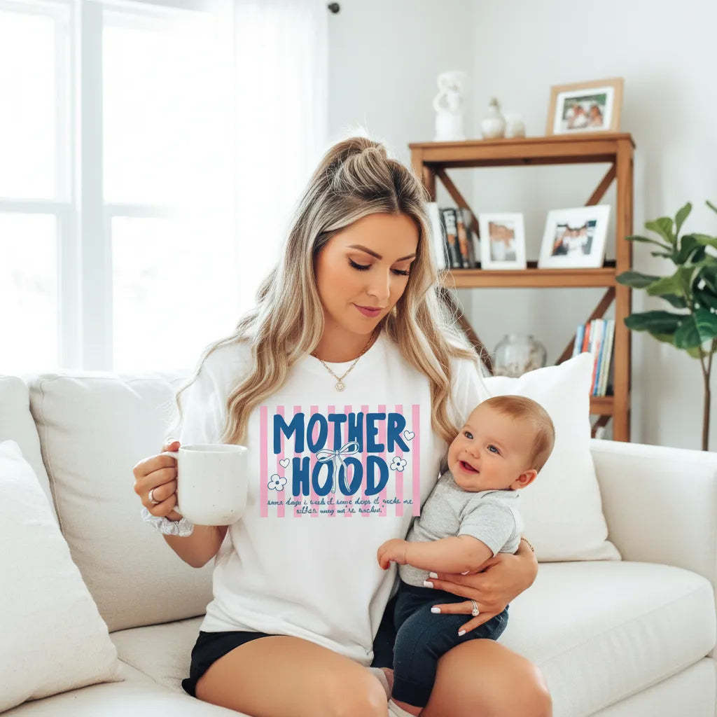 Retro Motherhood Comfort Shirt Trendy Mama Tee Cool Mom Club Shirt Mothers Day Gift