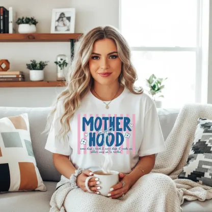 Retro Motherhood Comfort Shirt Trendy Mama Tee Cool Mom Club Shirt Mothers Day Gift