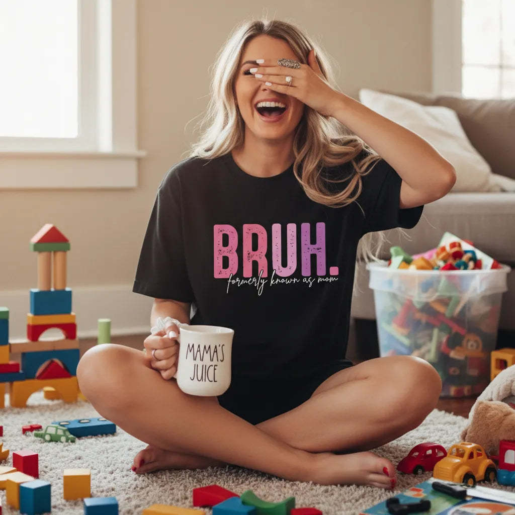 Bruh Formerly Known as Mom Tee Mom Era Tshirt Funny Mother's Day Shirt