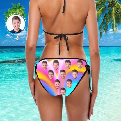 Custom Face Bikini Women Sexy Swimsuit Women's Gifts
