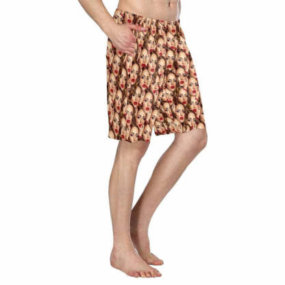Personalized Swim Cool Swimming Trunks Photo Swim Cool Swimming Trunks Girlfriend Face Gifts