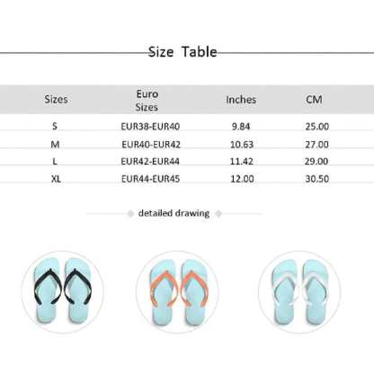 Custom Flip Flops Personalized Name Flip Flops Summer Beach Slide Sandals