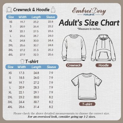 👨‍👧‍👦 Custom Dad & Kids Silhouette Sweatshirt –Embroidered from Your Photo – Perfect Father's Day or Birthday Gift