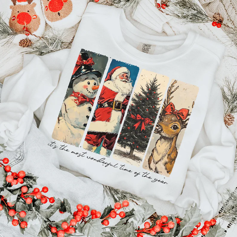 It’s the Most Wonderful Time Christmas Sweatshirt