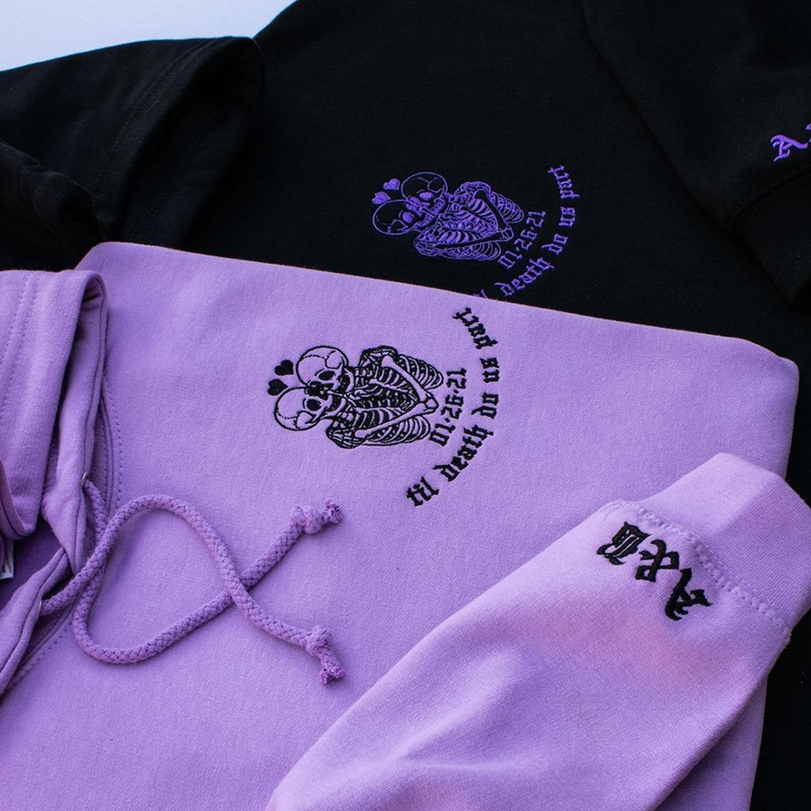 Valentine’s Day Matching Sweatshirts Till Death do Us Part Couples Matching Hoodies