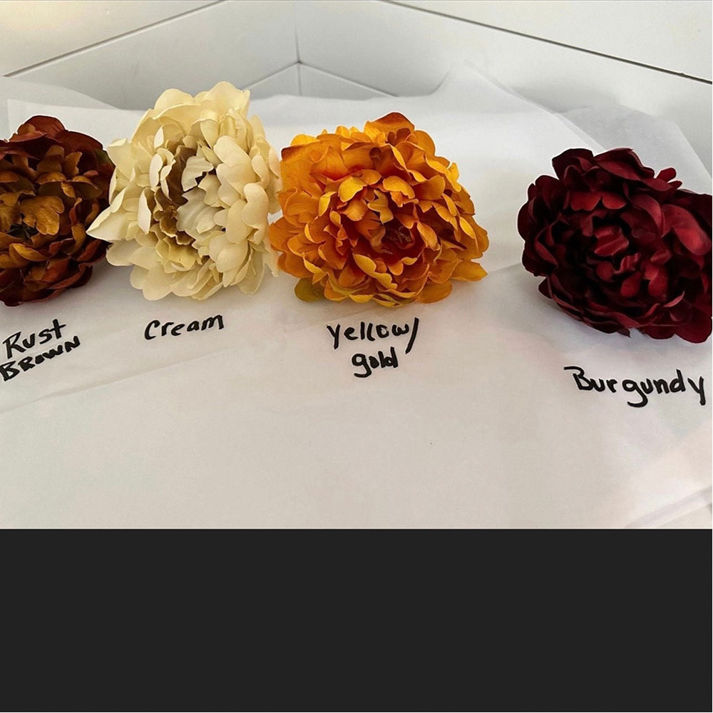 Elegant Fall Maple Leaves Wreath – Small Autumn Front Door Decor with Berries & Peonies