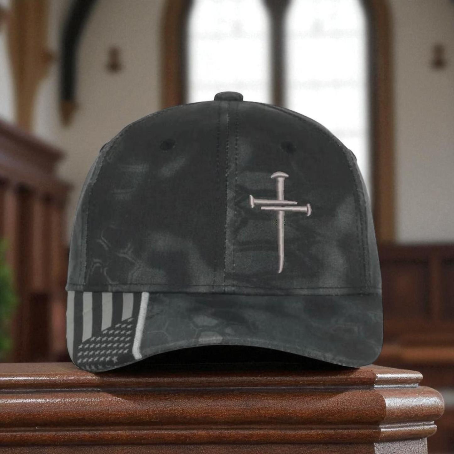 ✝️Adjustable Jesus 3 Nail Cross Hat
