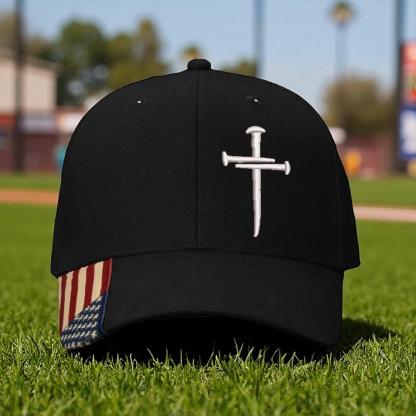 ✝️Adjustable Jesus 3 Nail Cross Hat