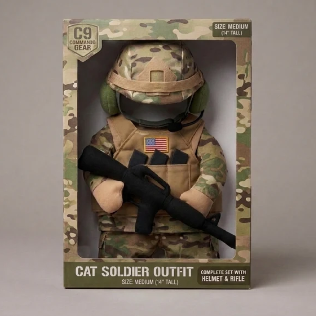Cat Soldier Outfit