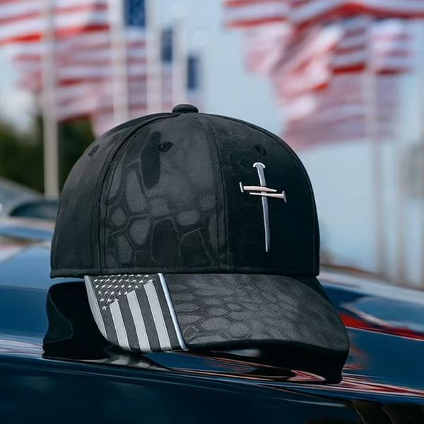 ✝️Adjustable Jesus 3 Nail Cross Hat