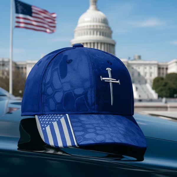 ✝️Adjustable Jesus 3 Nail Cross Hat