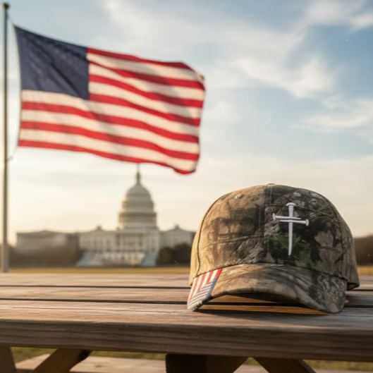 ✝️Adjustable Jesus 3 Nail Cross Hat