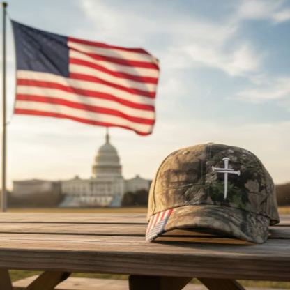 ✝️Adjustable Jesus 3 Nail Cross Hat